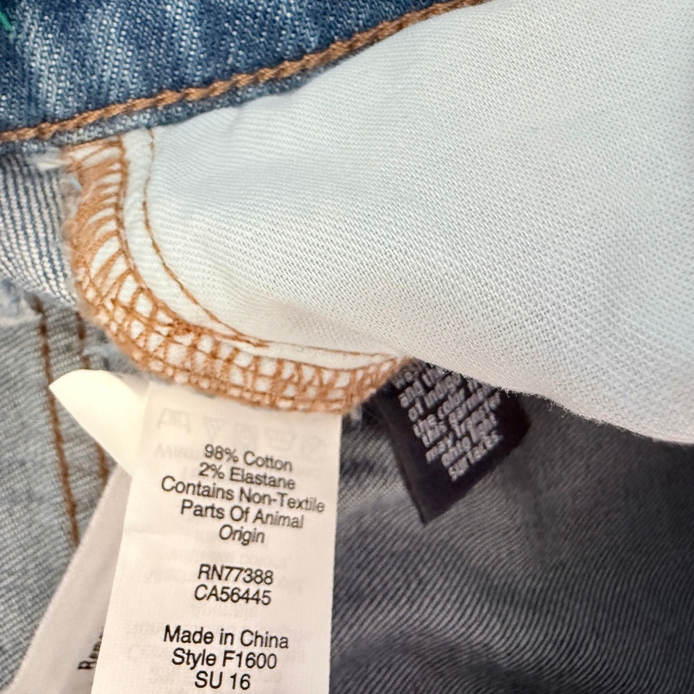 Madewell Women's Wide-Leg Crop Denim Jeans, Birdie Wash, 29 - Picture 10 of 12